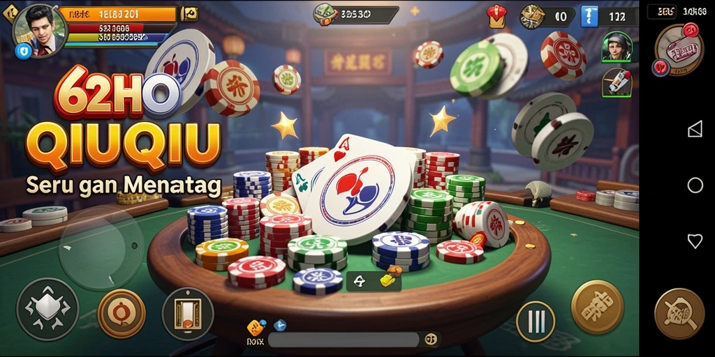 Screenshot gameplay QiuQiu yang menarik dan seru.