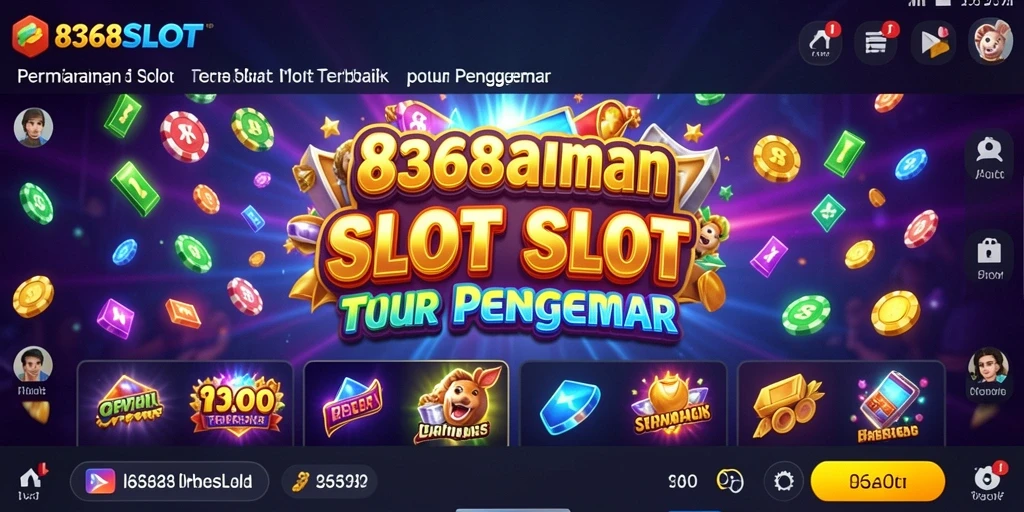 Tampilan gameplay menarik dari 8368SLOT yang penuh warna.