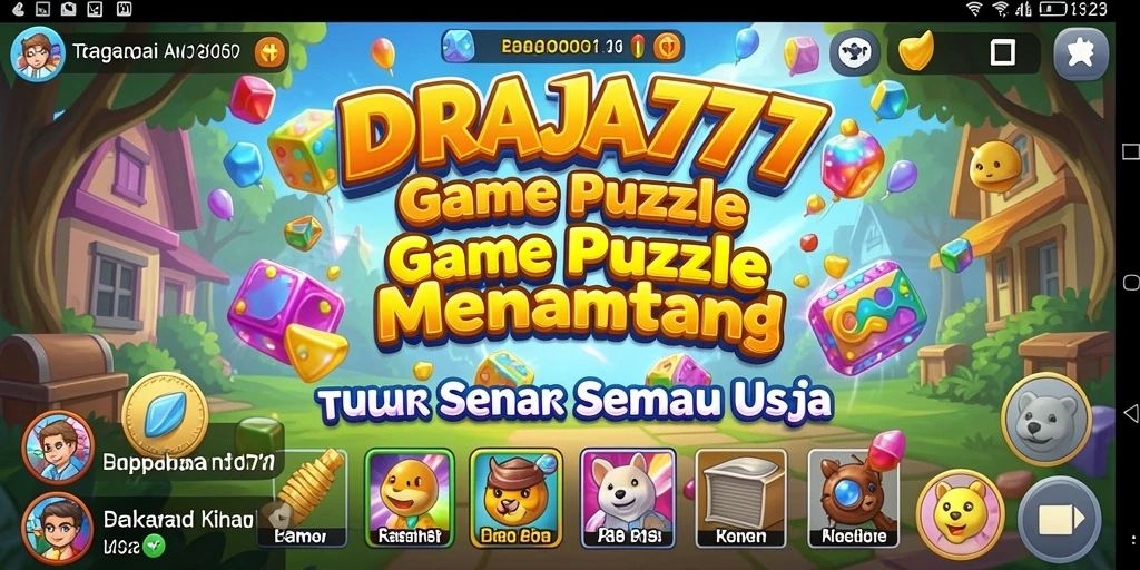 Tampilan gameplay DRAJA777 yang seru dan menantang.