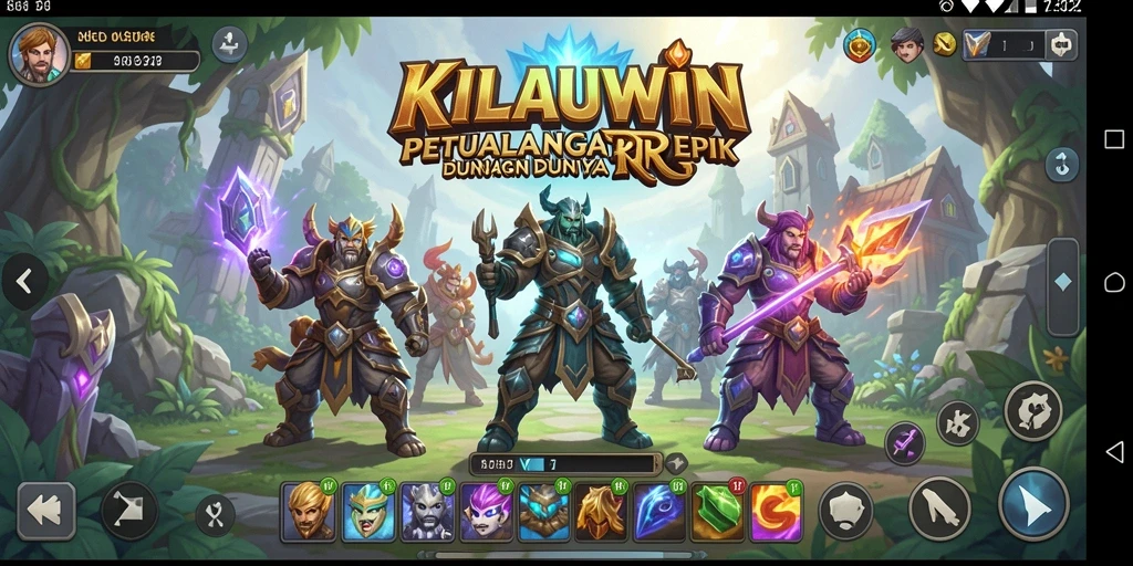 Tangkapan layar menampilkan karakter dalam pertempuran seru di KILAUWIN.