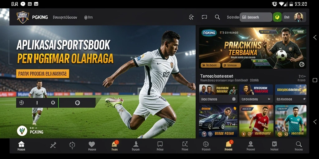 Tangkapan layar PGKING menunjukkan antarmuka taruhan yang menarik dan informatif.