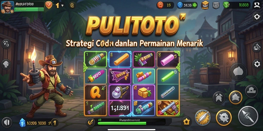 Tampilan gameplay PULITOTO yang mendebarkan dan penuh strategi.