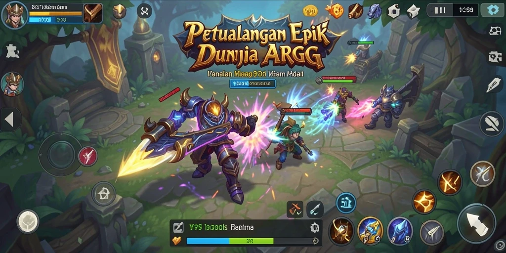 Gameplay menakjubkan di dunia ARPG penuh aksi.